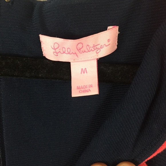 Lily Pultizer Janice Knit Shift Dress - Picture 4 of 6